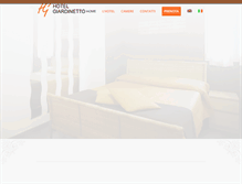 Tablet Screenshot of hotelgiardinetto-bo.com